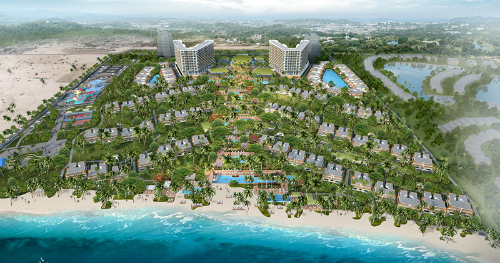 Phối cảnh tổng thể dự án Alma Resort Cam Ranh